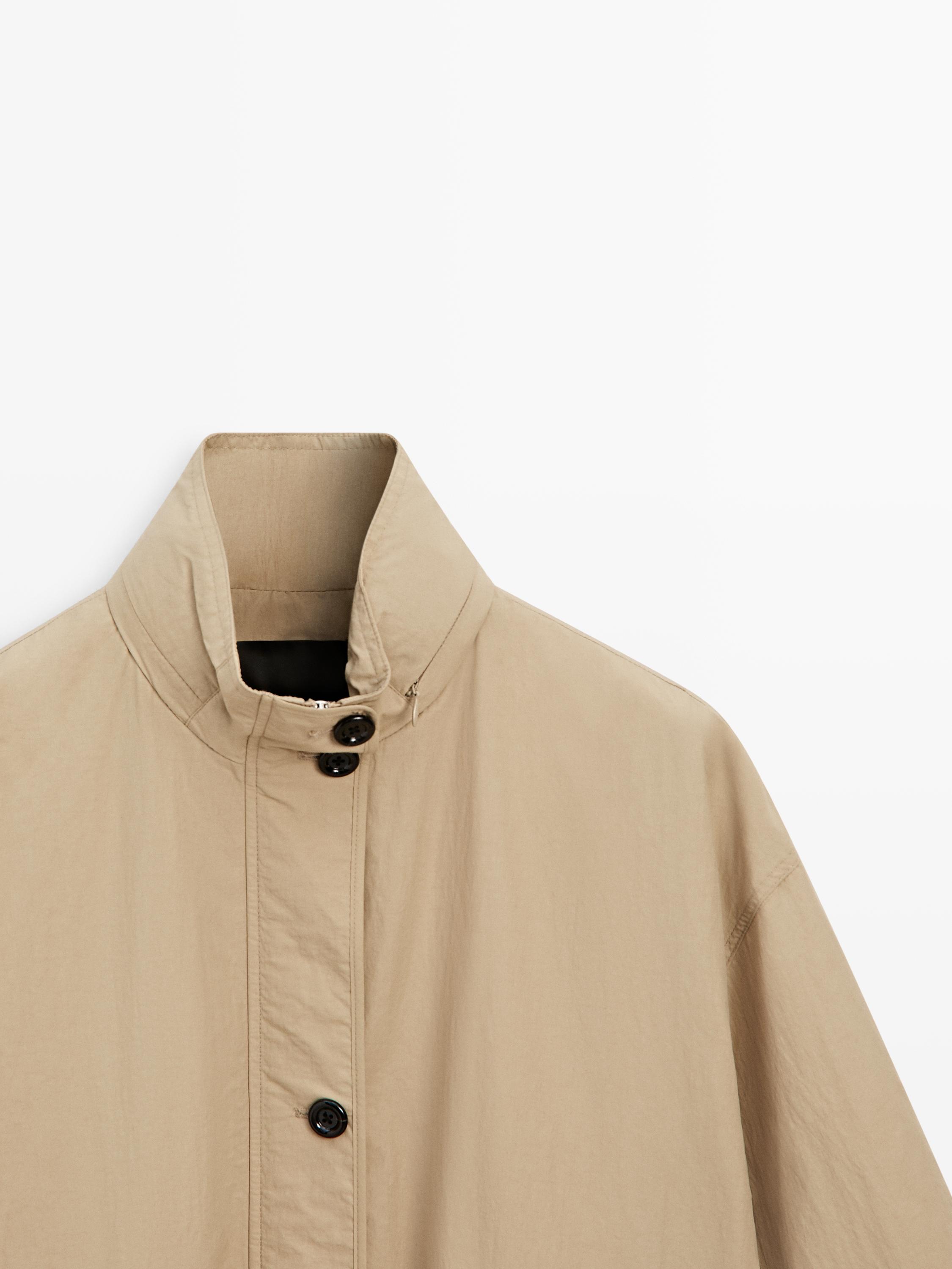 Parka bouffante à capuche
